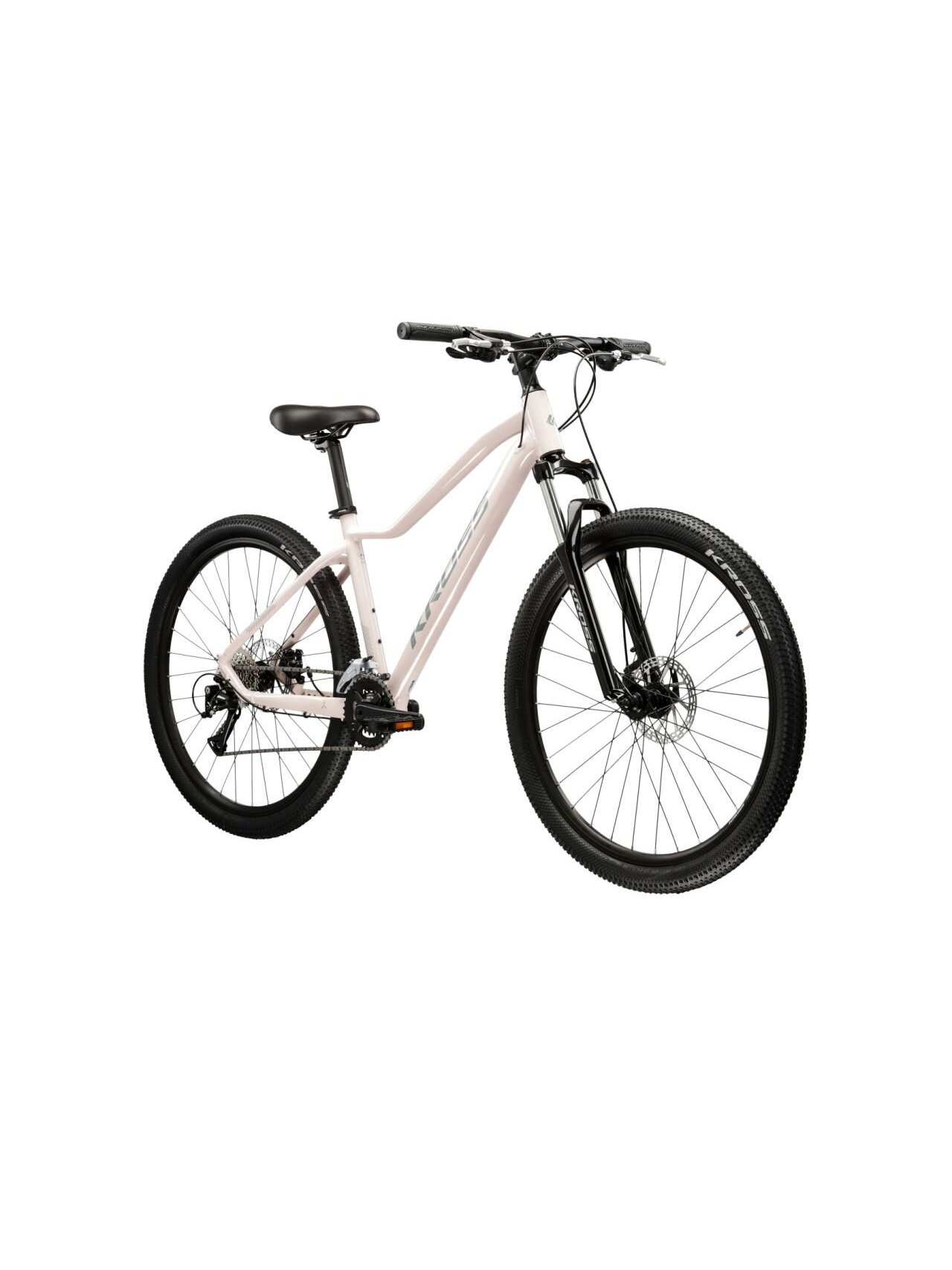 KROSS Lea 3.0 D / Pink-Grey Gloss / moteriškas kalnų (MTB) dviratis (27.5") MY25 1