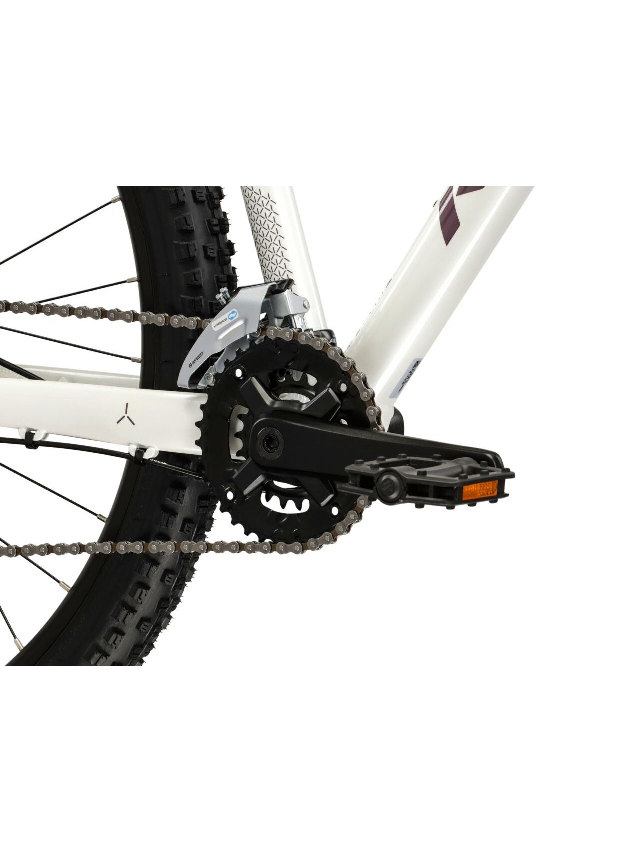 KROSS Lea 4.0 D MY26 / Pearl-Purple Glossy / moteriškas kalnų (MTB) dviratis (27.5") 8 KROSS Lea 4.0 D MY26 / Pearl-Purple Glossy / moteriškas kalnų (MTB) dviratis (27.5") 8