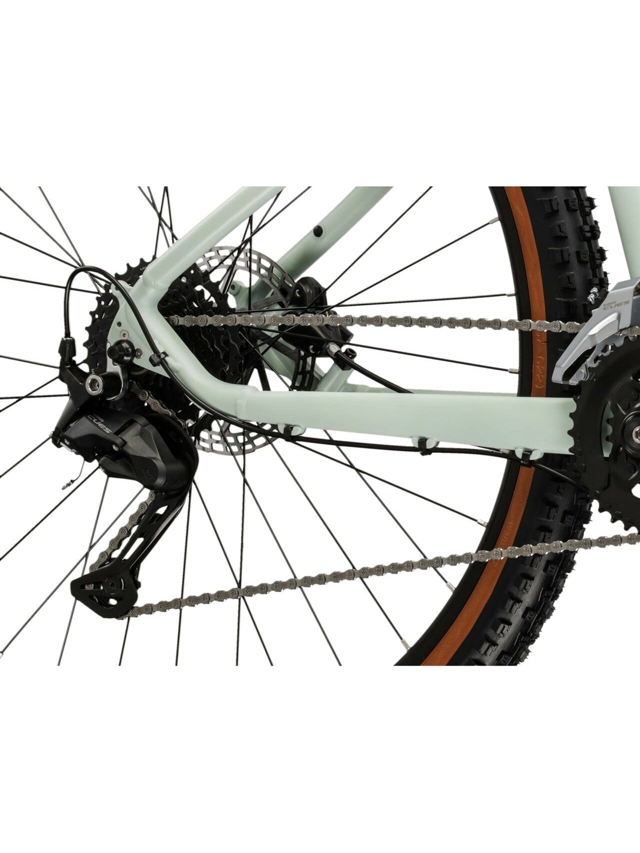 KROSS Lea 5.0 ULT.RA D / Chameleon Mint Matte / moteriškas kalnų (MTB) dviratis (29") 8