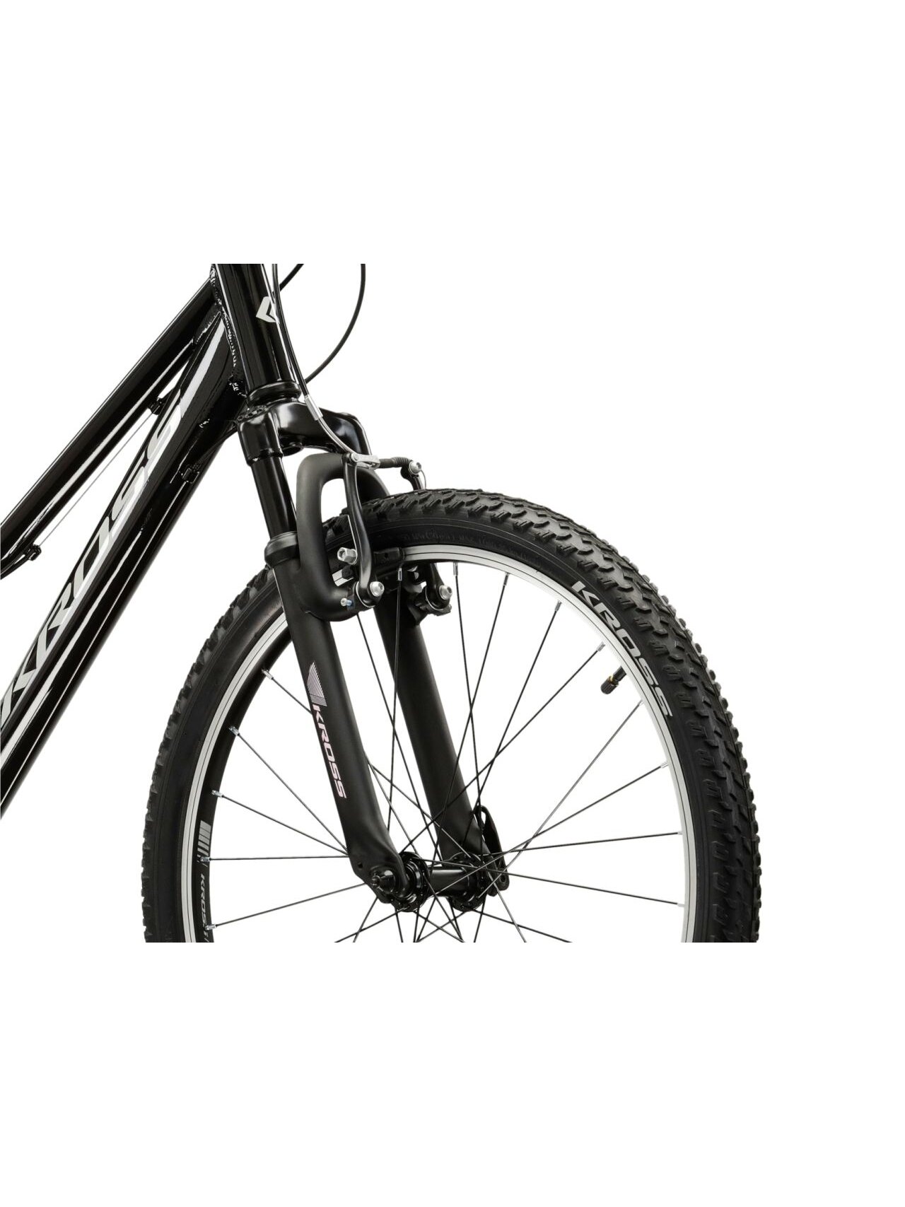 KROSS Lea JR 24 D MY26 / Black-Silver Glossy / mergaitiškas vaikiškas dviratis (24") 4 KROSS Lea JR 24 D MY26 / Black-Silver Glossy / mergaitiškas vaikiškas dviratis (24") 4