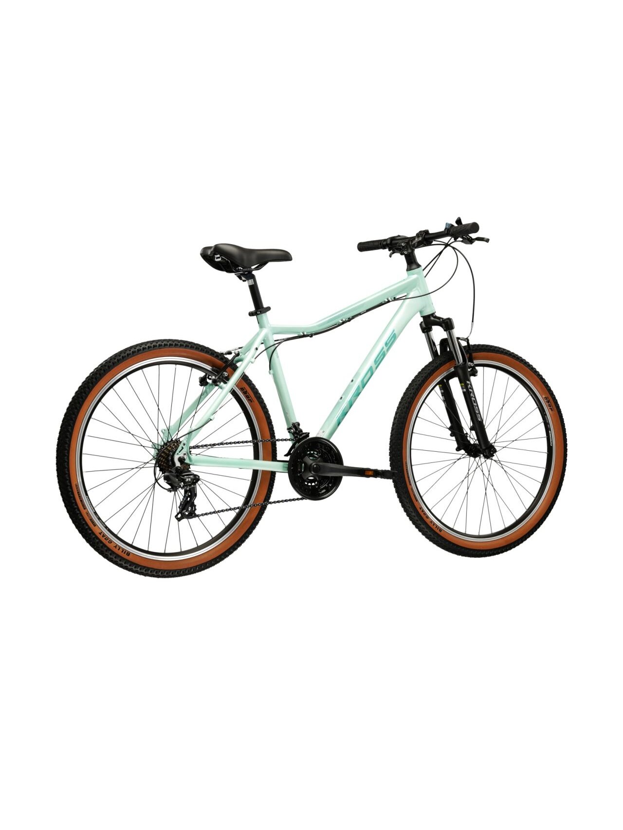 KROSS Lea X100 D MY26 / Mint-Mint Matte / moteriškas kalnų dviratis (26") 2
