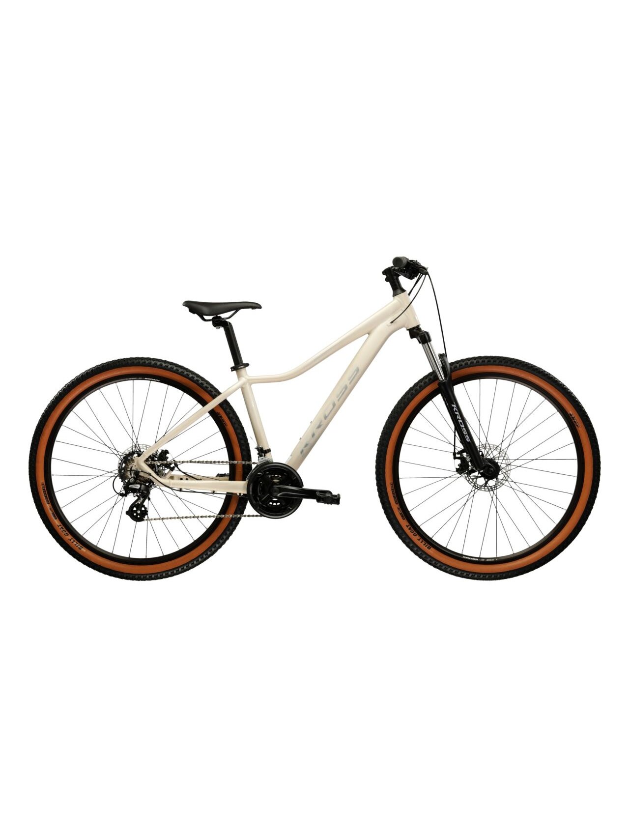 KROSS Lea X200 D MY26 / Silver-Silver Matte / moteriškas kalnų (MTB) dviratis (27.5")