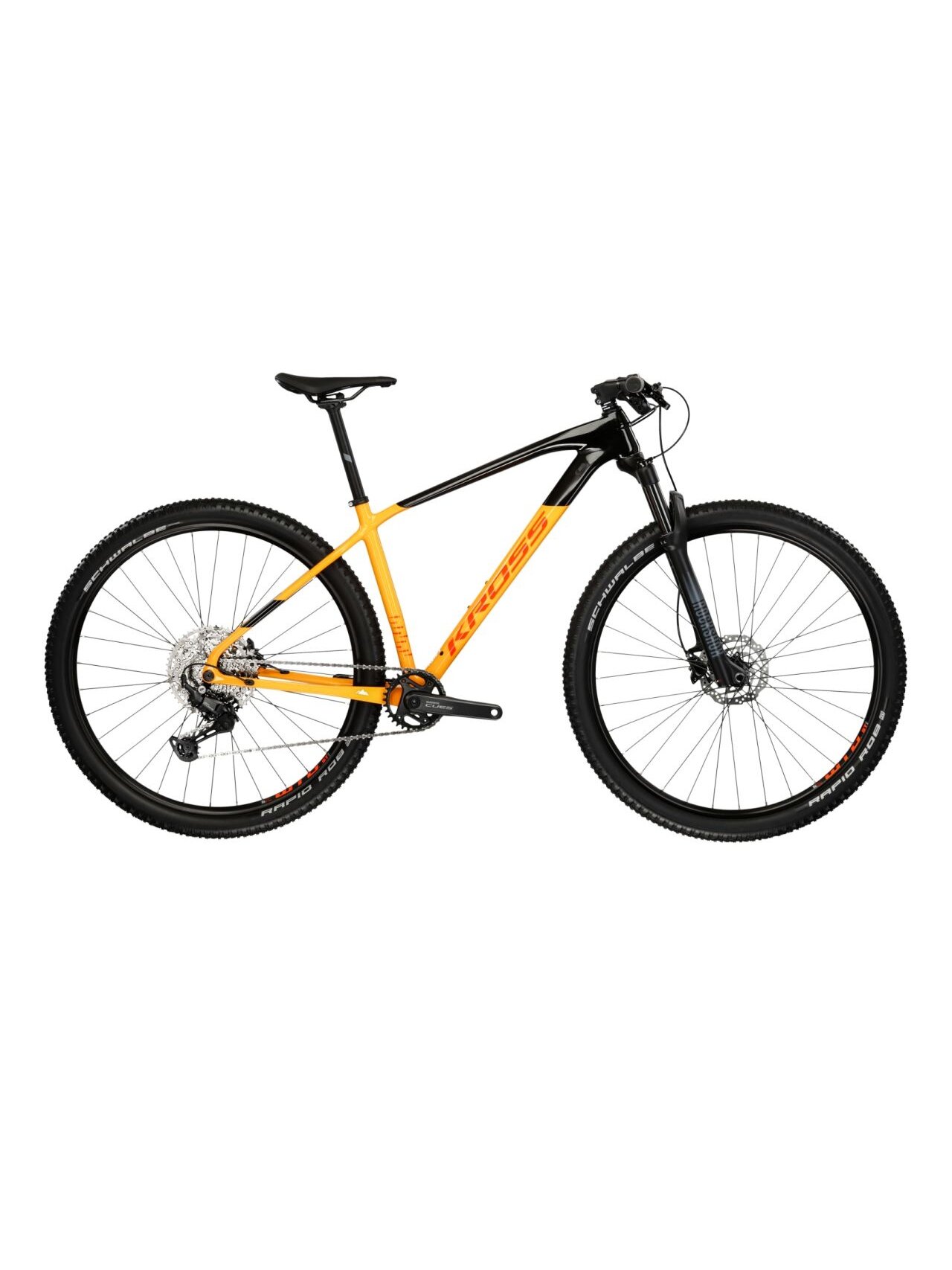 KROSS Level 7.0 / Black-Orange Gloss / kalnų (MTB) dviratis (29") KROSS Level 7.0 / Black-Orange Gloss / kalnų (MTB) dviratis (29")