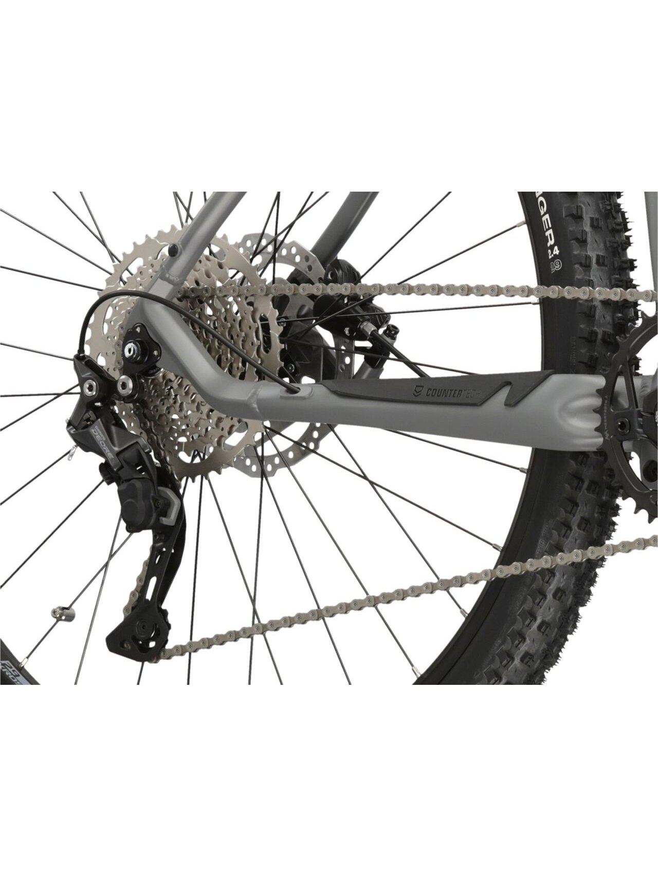 KROSS Level Boost 1.0 504 Wh gry-bla m elektrinis kalnų (MTB) dviratis (29") 8
