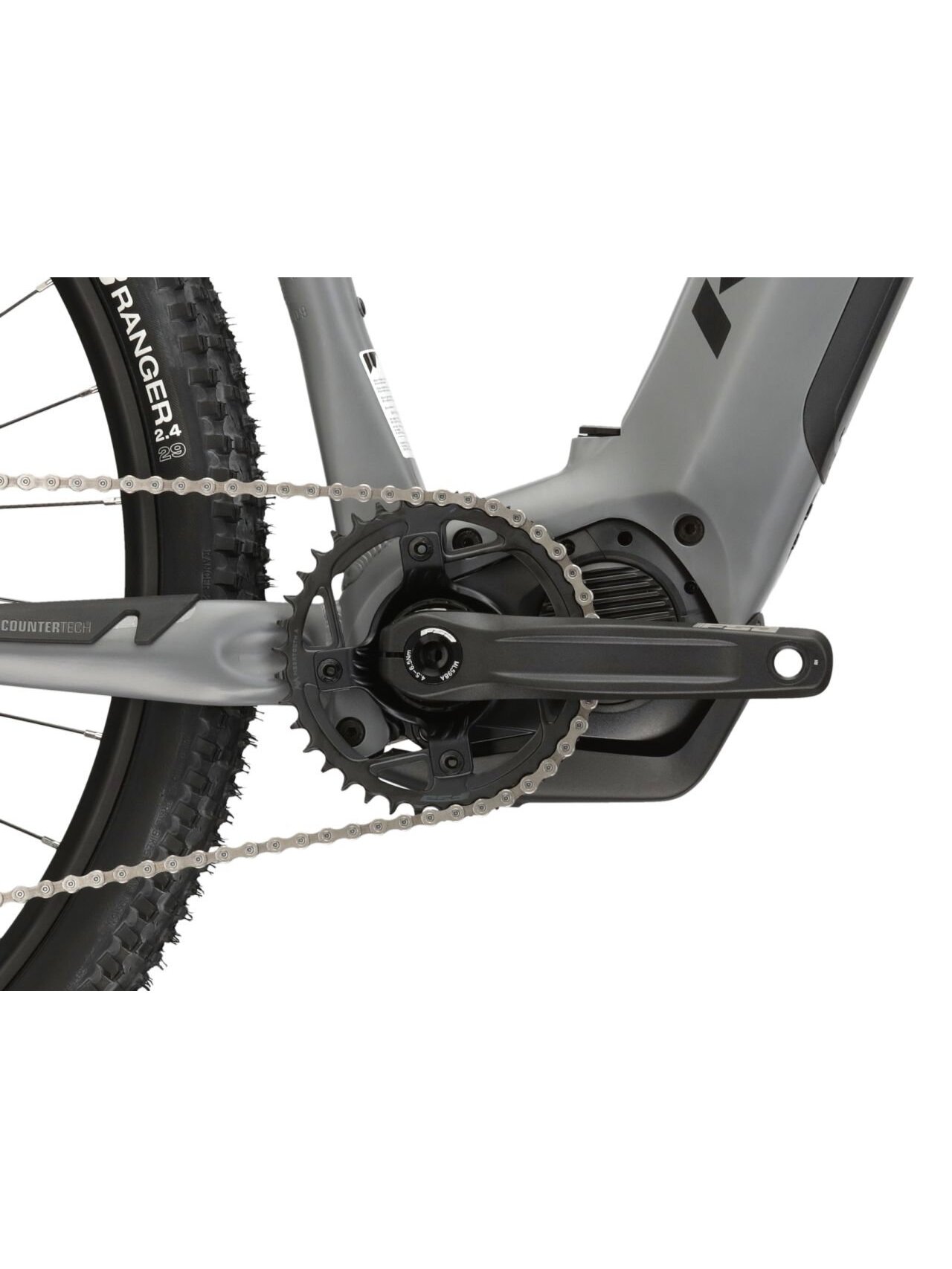 KROSS Level Boost 1.0 504 Wh gry-bla m elektrinis kalnų (MTB) dviratis (29") 9