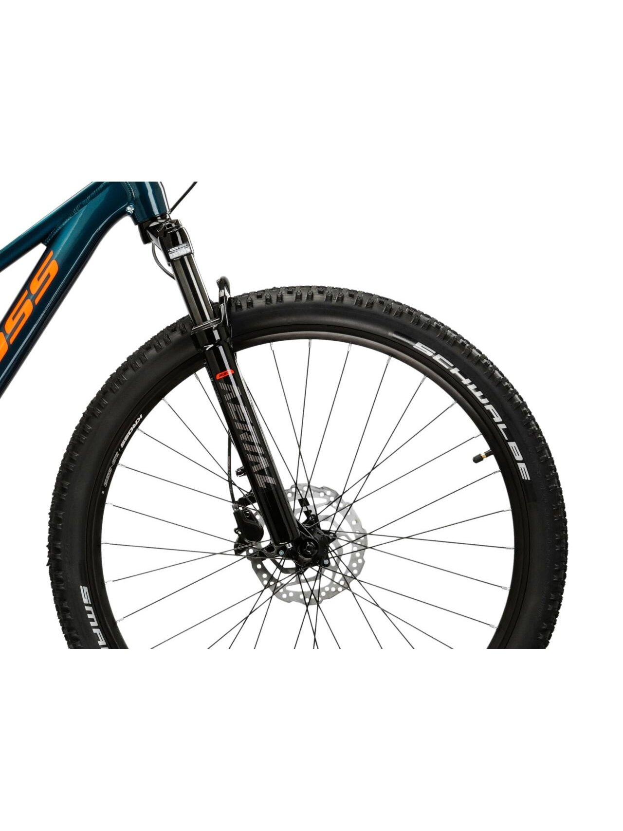 KROSS Level JR 5.0 / Turquise-Orange Gloss / vaikiškas dviratis (26") MY25 3 KROSS Level JR 5.0 / Turquise-Orange Gloss / vaikiškas dviratis (26") MY25 3