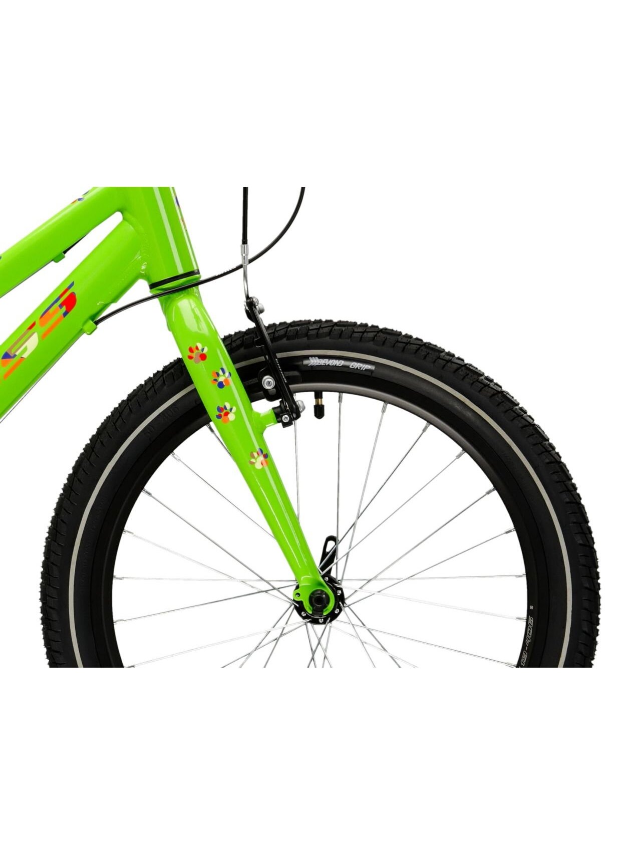 KROSS Level Mini 3.0 Light / Green-Orange Gloss / vaikiškas dviratis (20") 3 KROSS Level Mini 3.0 Light / Green-Orange Gloss / vaikiškas dviratis (20") 3