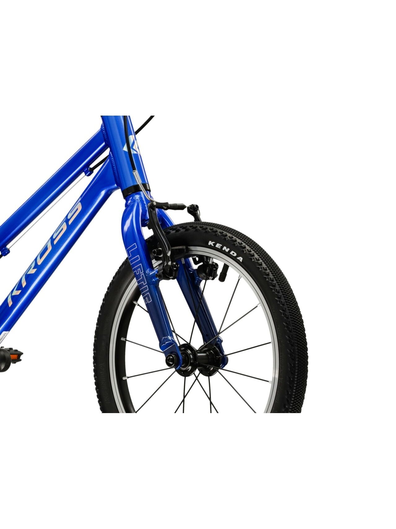KROSS Liftie 16 MY26 / Blue-Silver Gloss / lengvas vaikiškas dviratis (16") 5