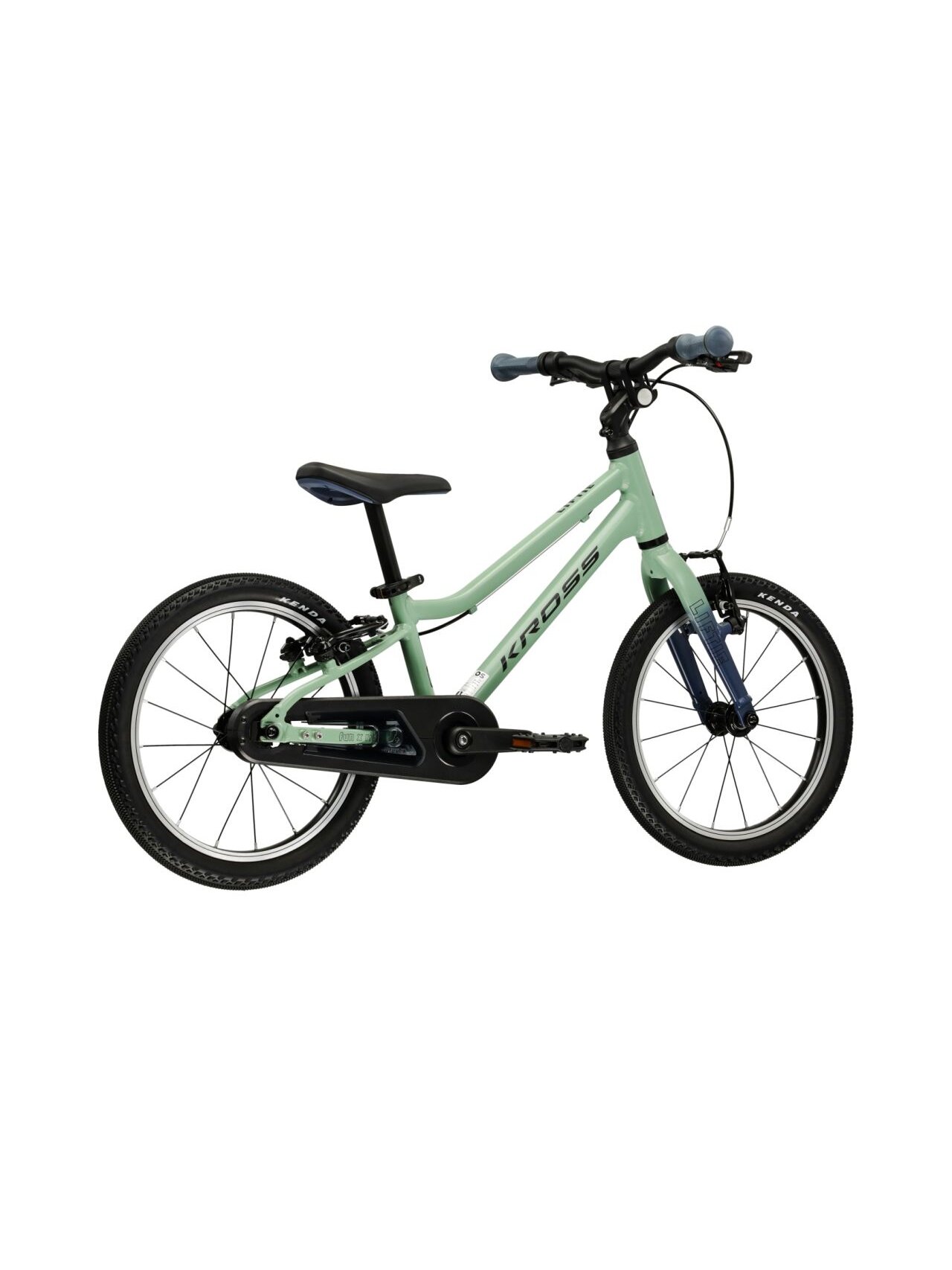 KROSS Liftie 16 MY26 / Green-Black Gloss / lengvas vaikiškas dviratis (16") 1