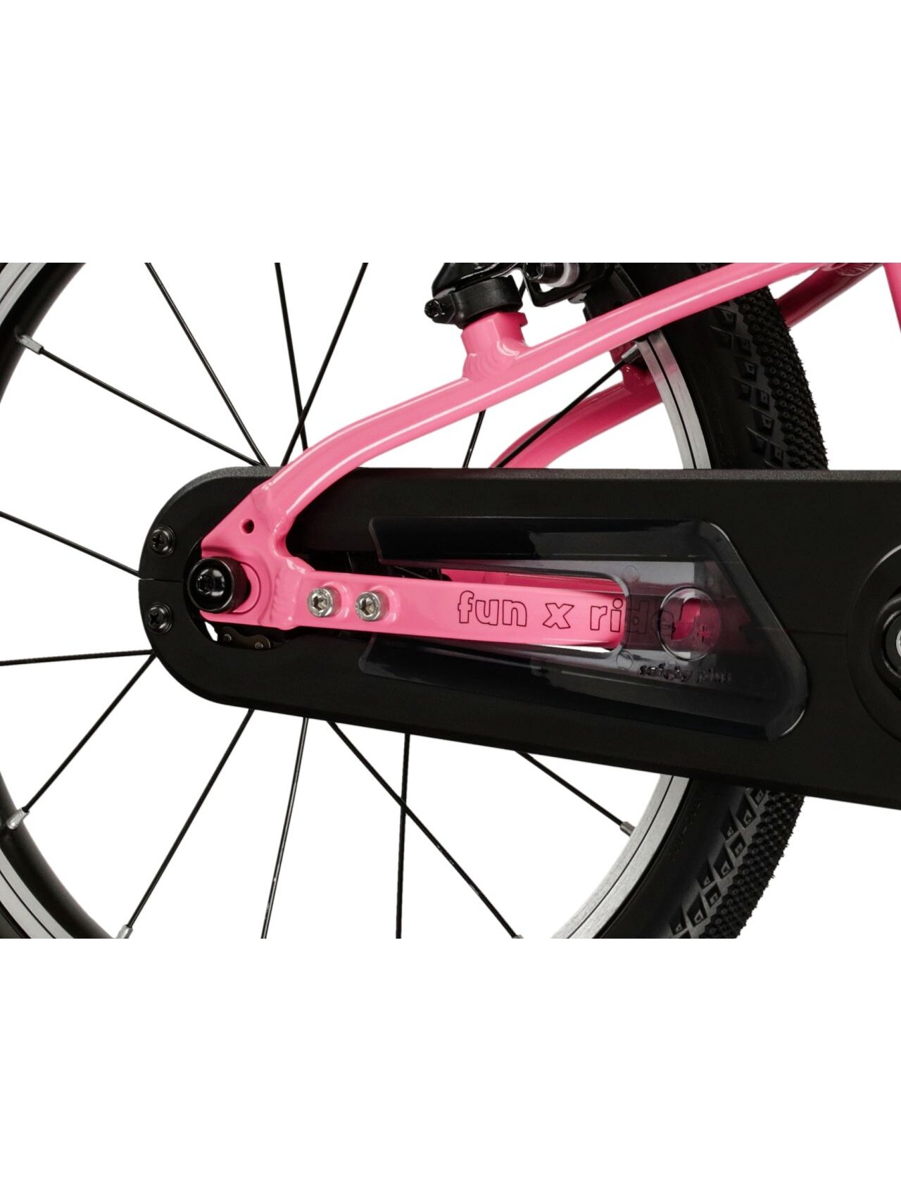 KROSS Liftie 16 MY26 / Pink-Black Gloss / lengvas vaikiškas dviratis (16") 6