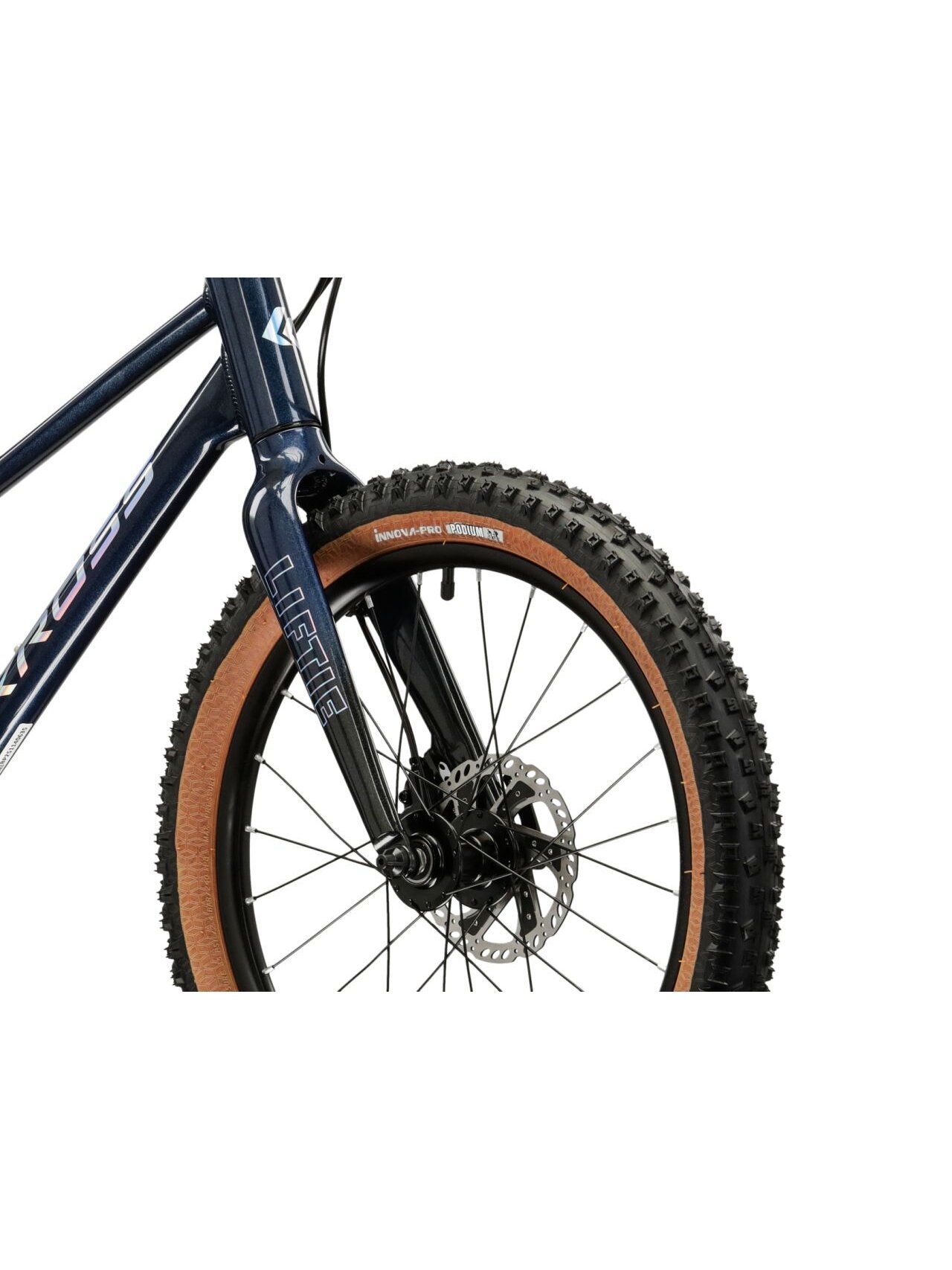 KROSS Liftie 20 X MY26 / Navy Blue-Silver Gloss / lengvas vaikiškas dviratis (20") 8