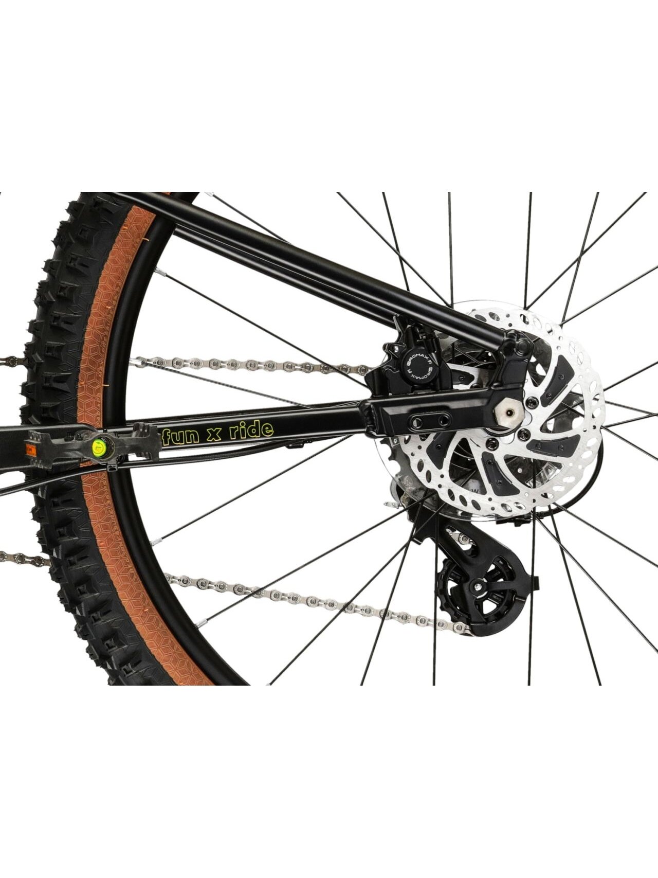 KROSS Liftie 24 X MY26 / Black-Yellow Matt / lengvas vaikiškas dviratis (24") 6