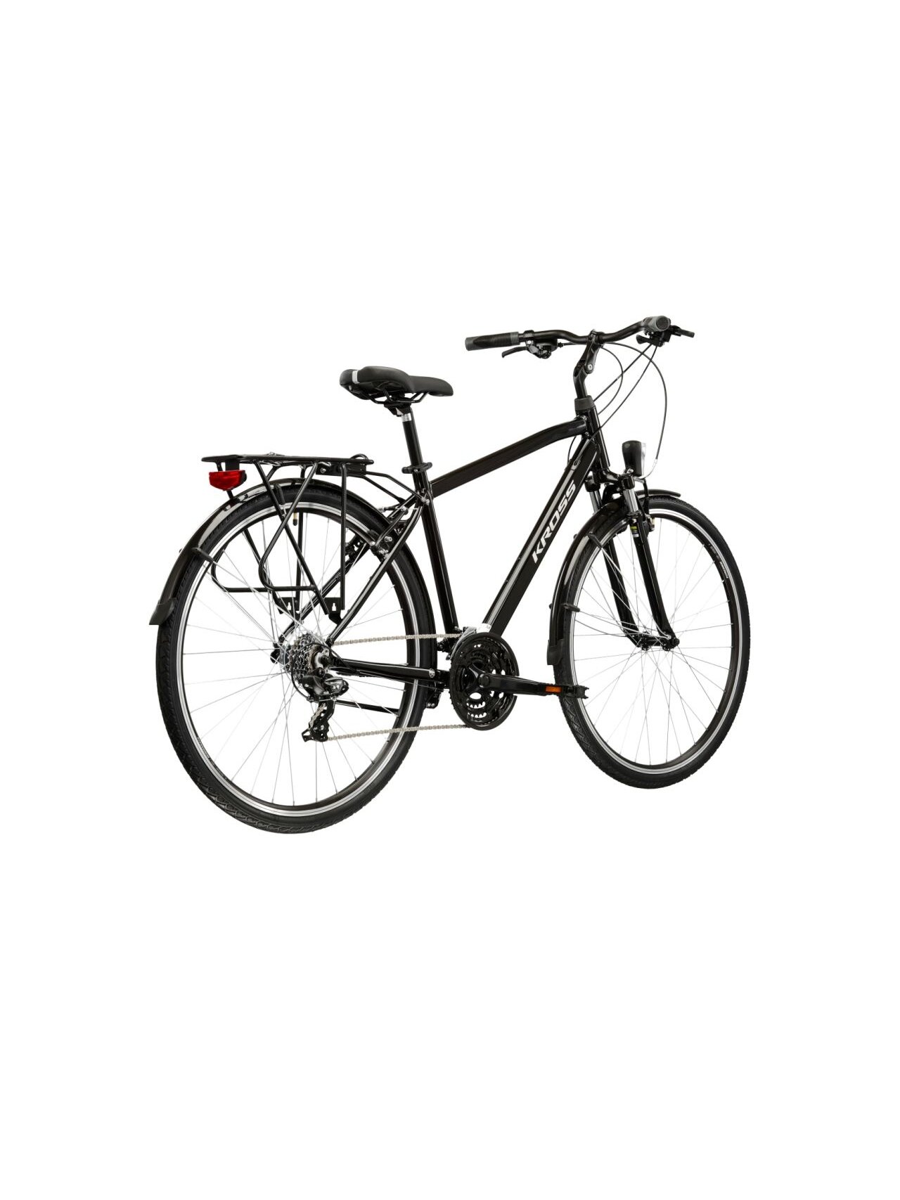 KROSS Trans 1.0 D / Black-Silver Gloss / miesto dviratis (28") MY26 2 KROSS Trans 1.0 D / Black-Silver Gloss / miesto dviratis (28") MY26 2