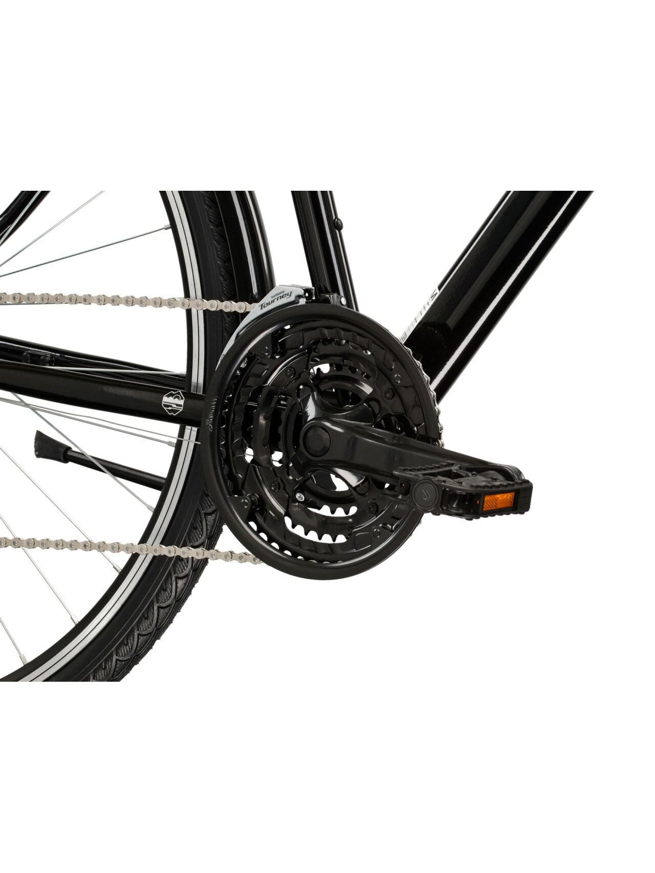 KROSS Trans 1.0 D / Black-Silver Gloss / miesto dviratis (28") MY26 7 KROSS Trans 1.0 D / Black-Silver Gloss / miesto dviratis (28") MY26 7