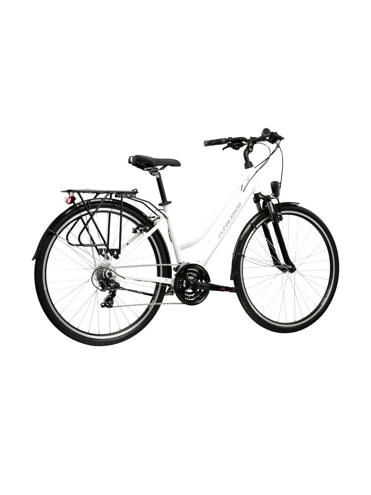 KROSS Trans 1.0 D / White-Grey Gloss / moteriškas miesto dviratis (28") MY26 2 KROSS Trans 1.0 D / White-Grey Gloss / moteriškas miesto dviratis (28") MY26 2