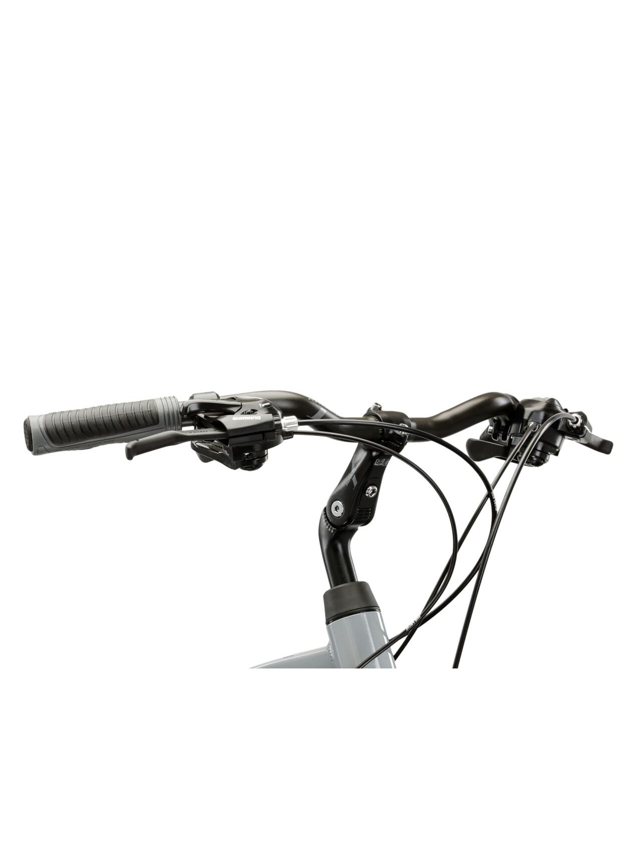 KROSS Trans 1.0 / Grey-Black Gloss / miesto dviratis (28") 5