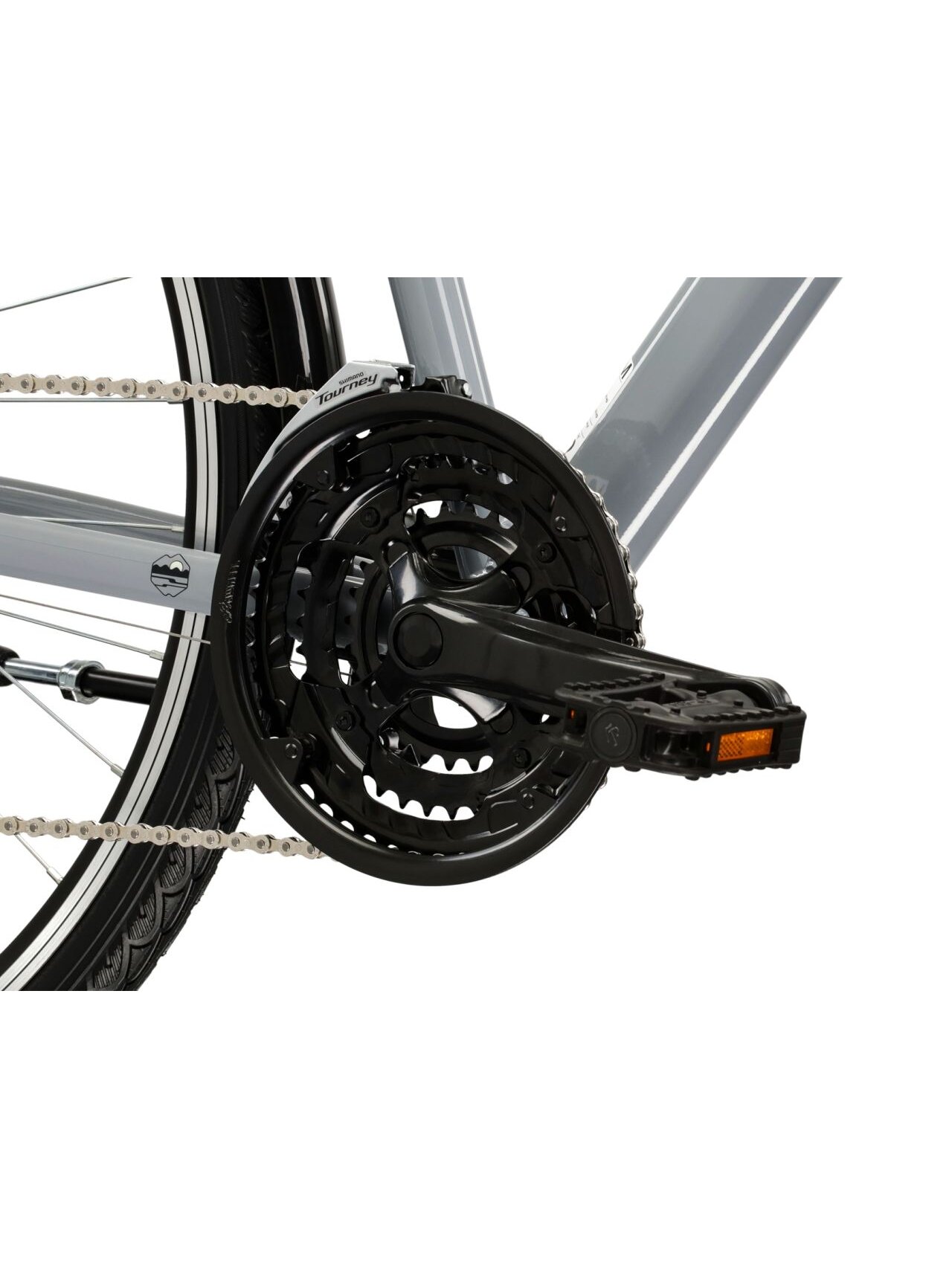KROSS Trans 1.0 / Grey-Black Gloss / miesto dviratis (28") 8 KROSS Trans 1.0 / Grey-Black Gloss / miesto dviratis (28") 8