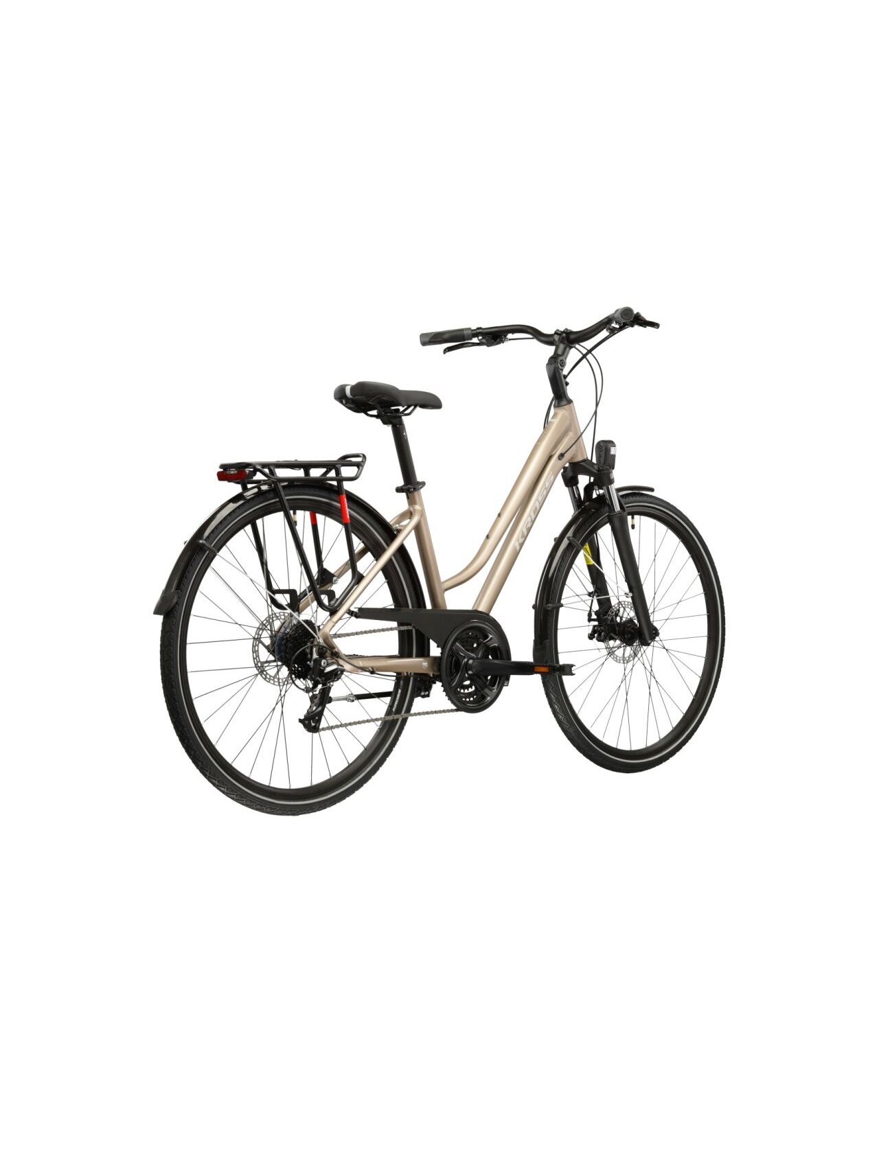 KROSS Trans 3.0 D MY26 / Brown-Silver Matte / moteriškas miesto dviratis (28") 2 KROSS Trans 3.0 D MY26 / Brown-Silver Matte / moteriškas miesto dviratis (28") 2