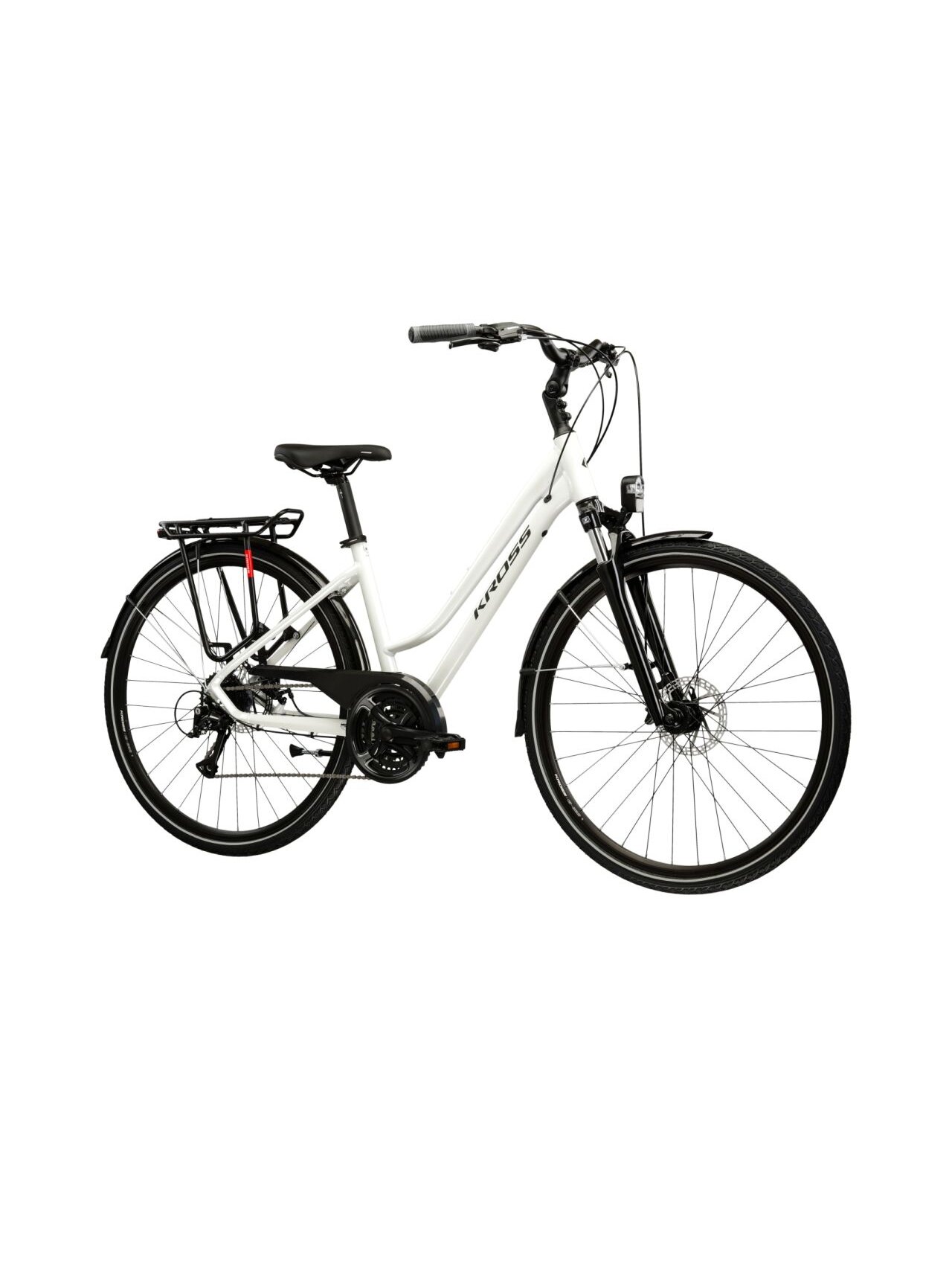 KROSS Trans 3.0 D MY26 / Pearl-Black Glossy / moteriškas miesto dviratis (28") 1 KROSS Trans 3.0 D MY26 / Pearl-Black Glossy / moteriškas miesto dviratis (28") 1