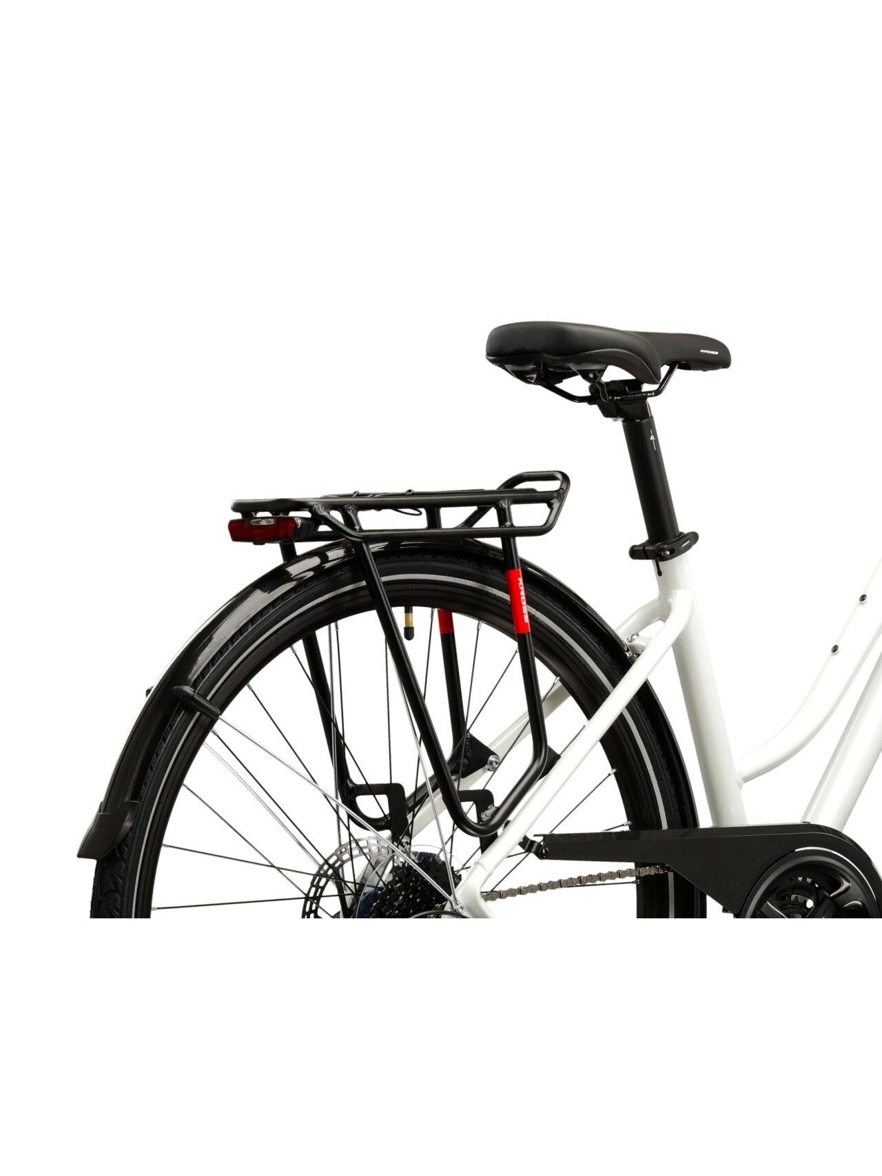 KROSS Trans 3.0 D MY26 / Pearl-Black Glossy / moteriškas miesto dviratis (28") 5