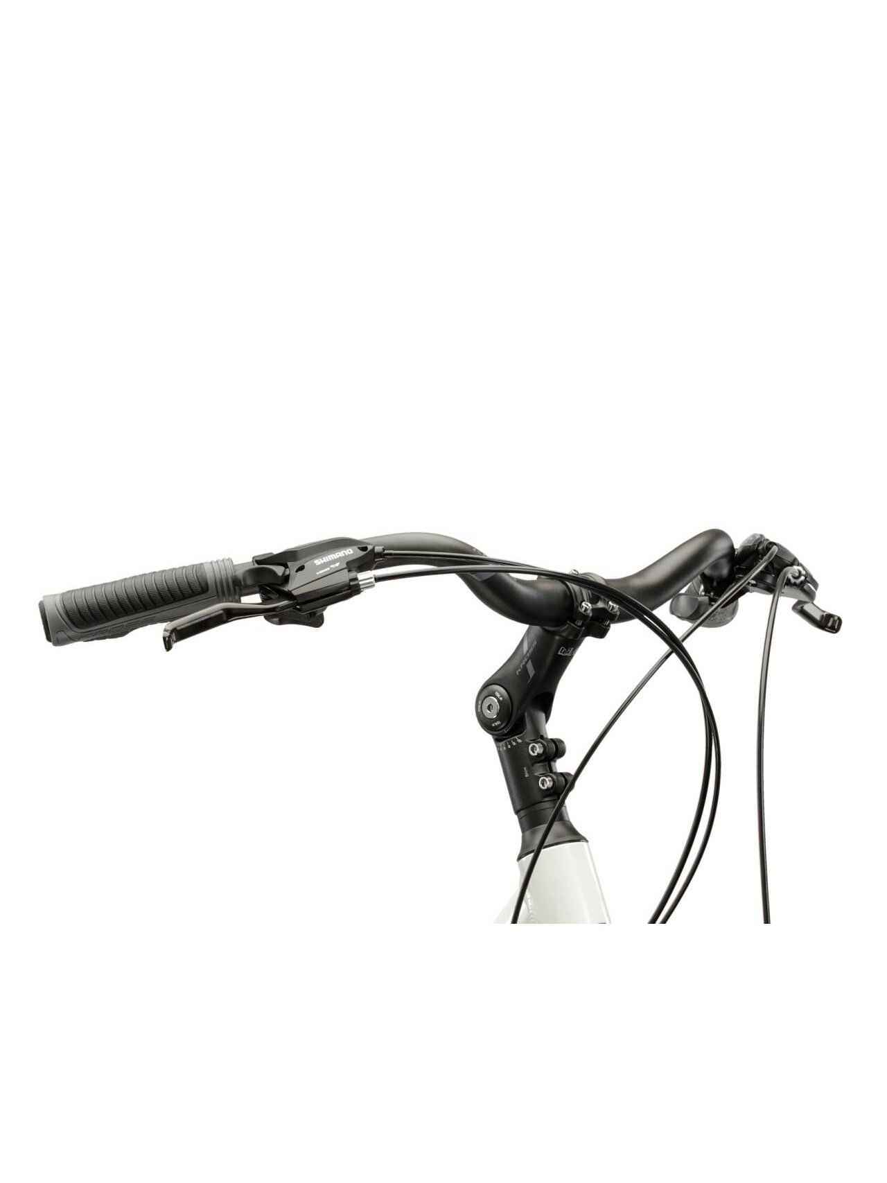 KROSS Trans 3.0 ULT.RA D / White Holo Gloss / moteriškas miesto dviratis (28") 14