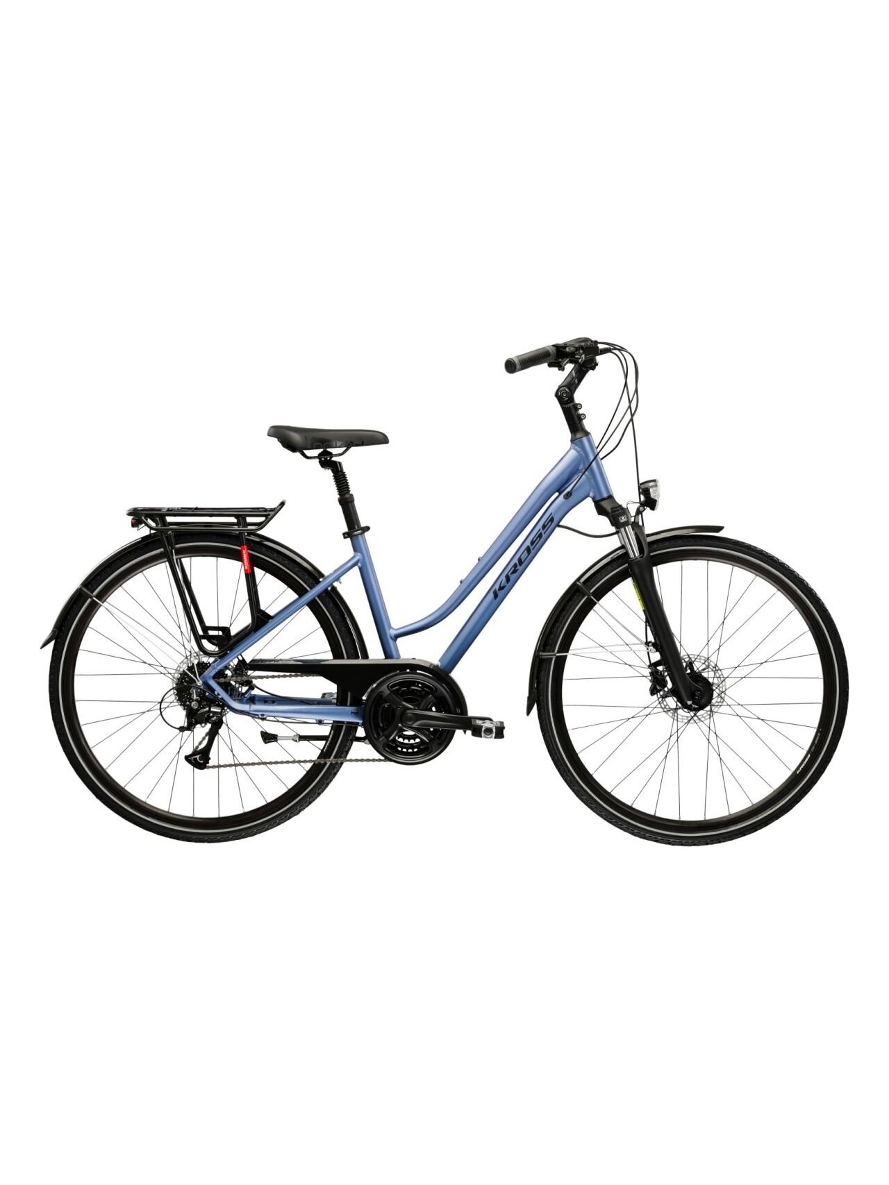 KROSS Trans 4.0 D blu-bla g moteriškas miesto dviratis (28") MY25