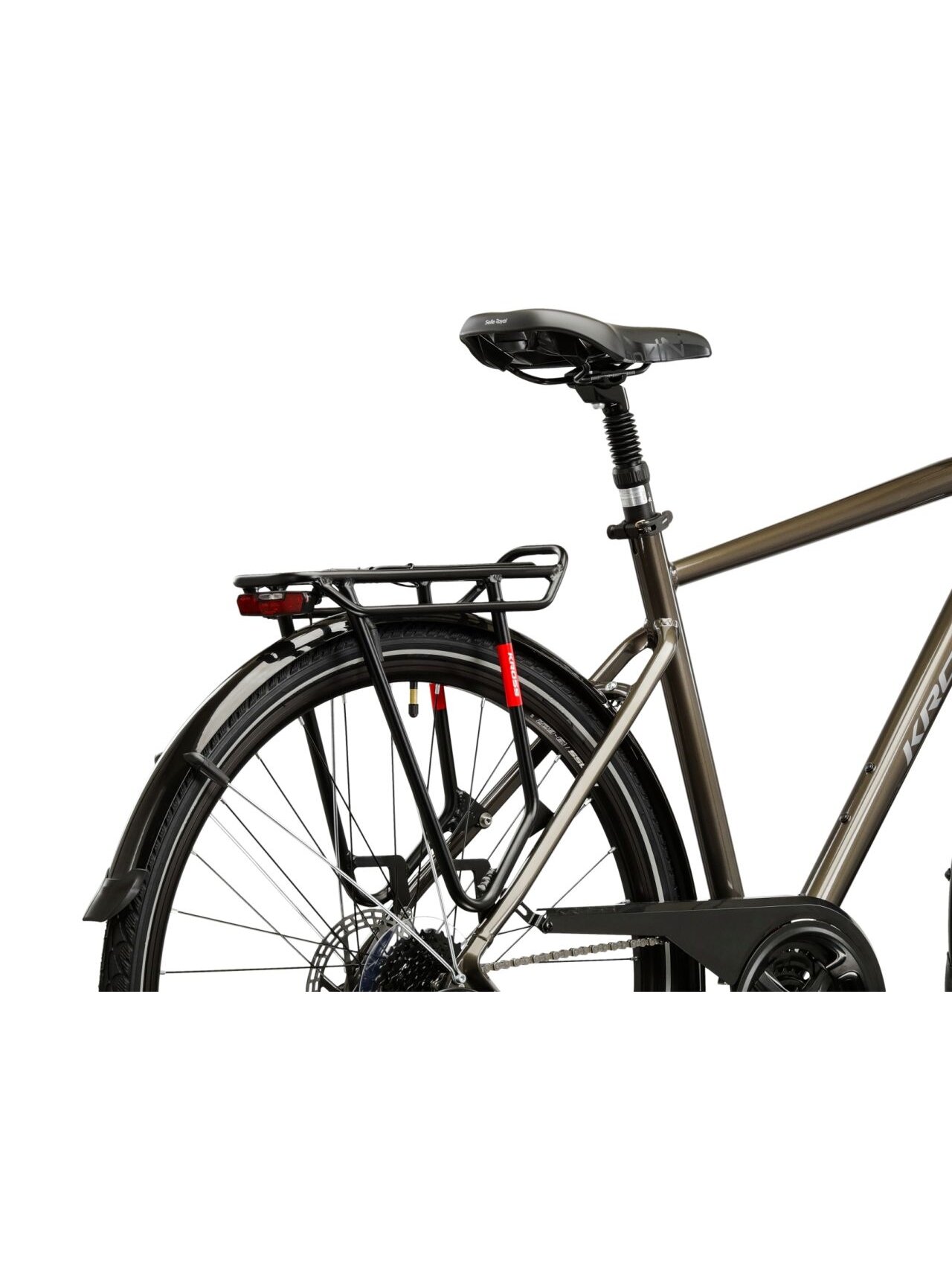 KROSS Trans 4.0 D / Brown-Silver Gloss / miesto dviratis (28") MY25 8 KROSS Trans 4.0 D / Brown-Silver Gloss / miesto dviratis (28") MY25 8
