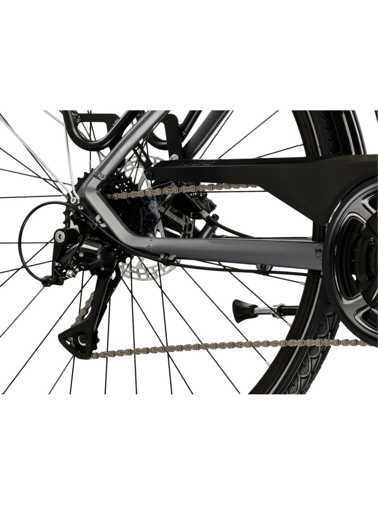 KROSS Trans 4.0 gry-bla g miesto dviratis (28") MY25 8 KROSS Trans 4.0 gry-bla g miesto dviratis (28") MY25 8