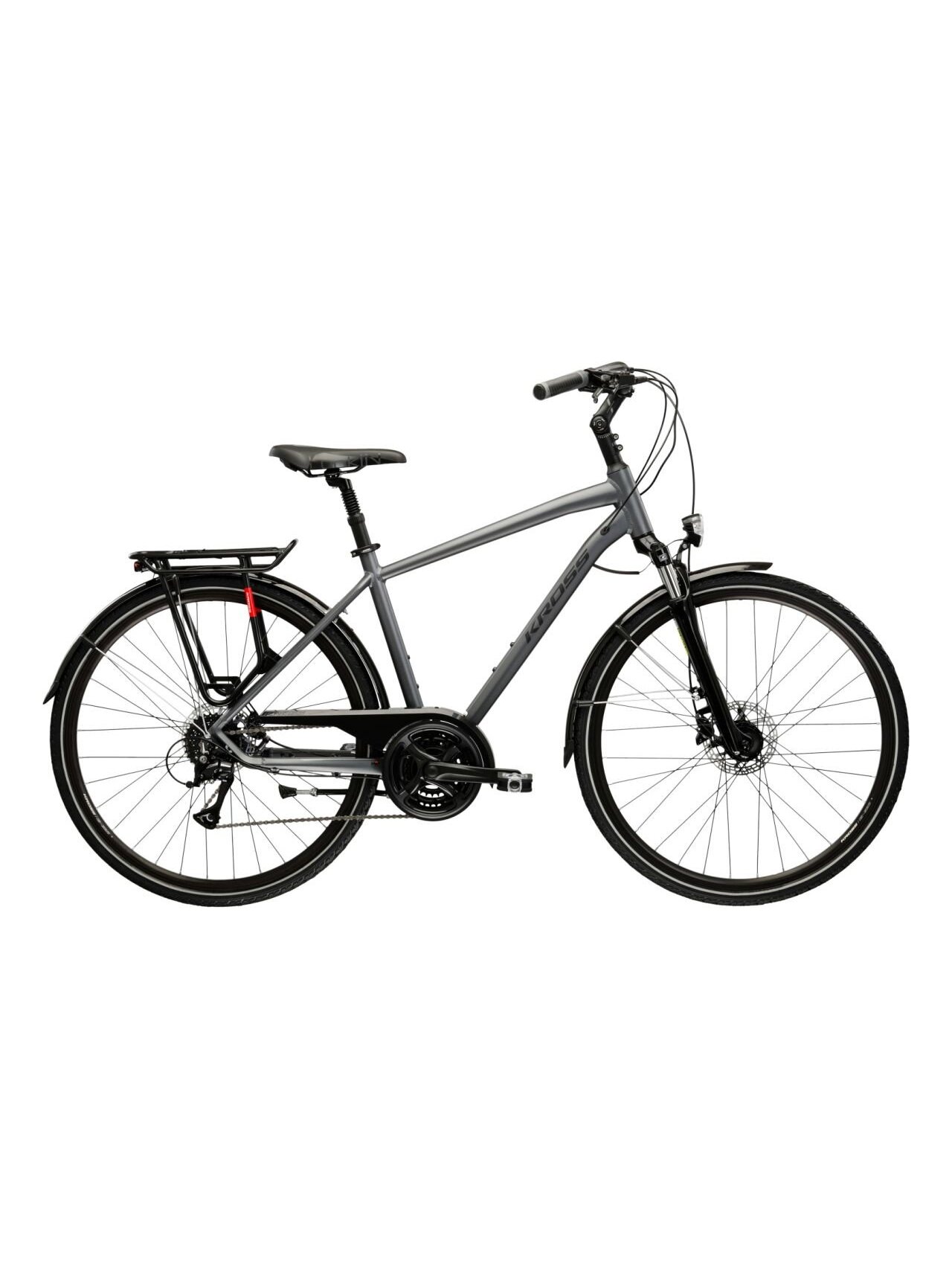 KROSS Trans 4.0 gry-bla g miesto dviratis (28") MY25