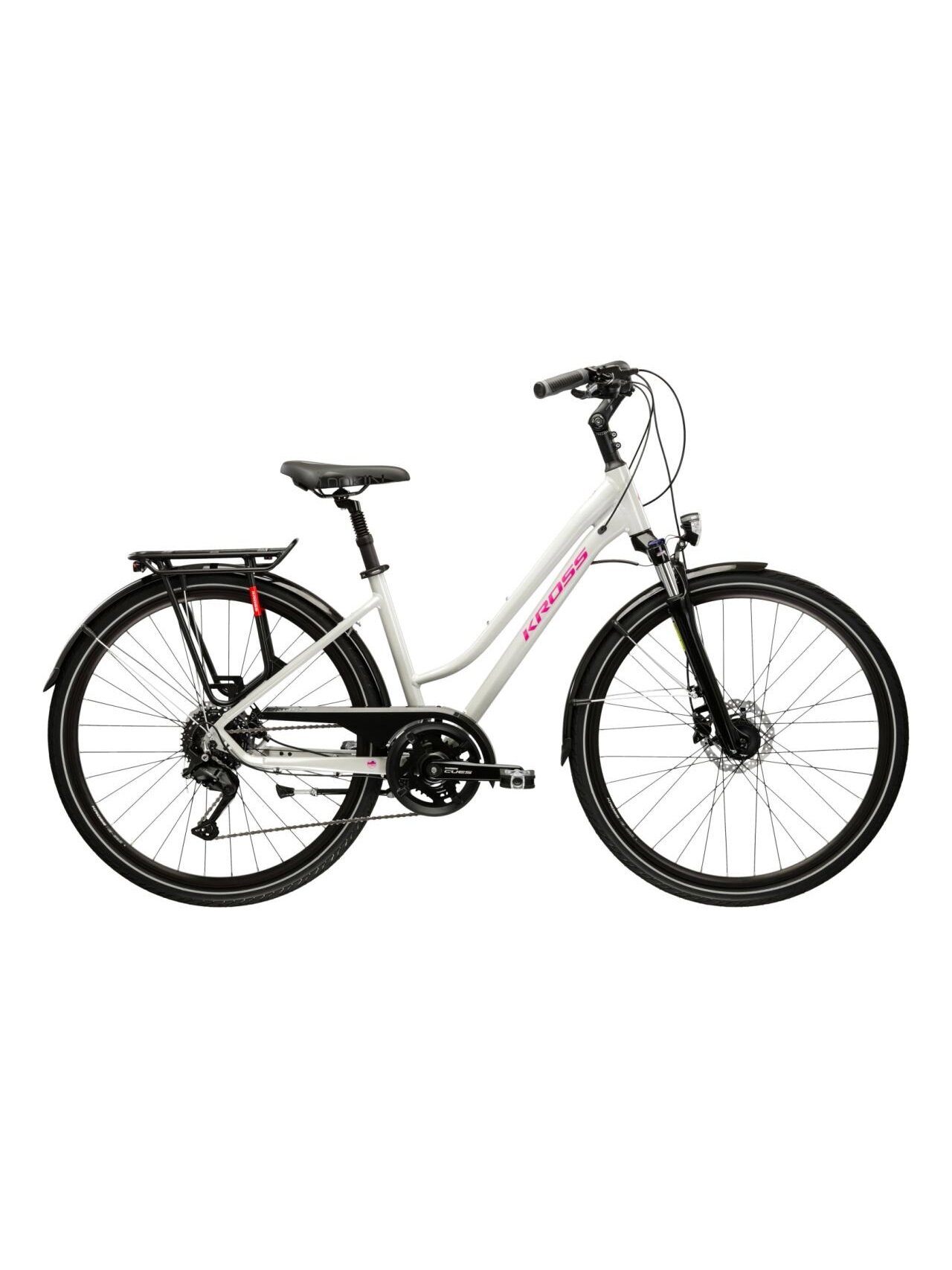 KROSS Trans 5.0 D gry-pin g moteriškas miesto dviratis (28") N KROSS Trans 5.0 D gry-pin g moteriškas miesto dviratis (28") N