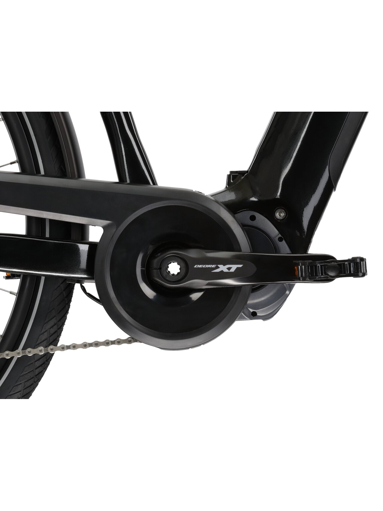 KROSS Trans Hybrid Prestige / 630 Wh / Black-Silver Gloss / elektrinis miesto dviratis (28") 11