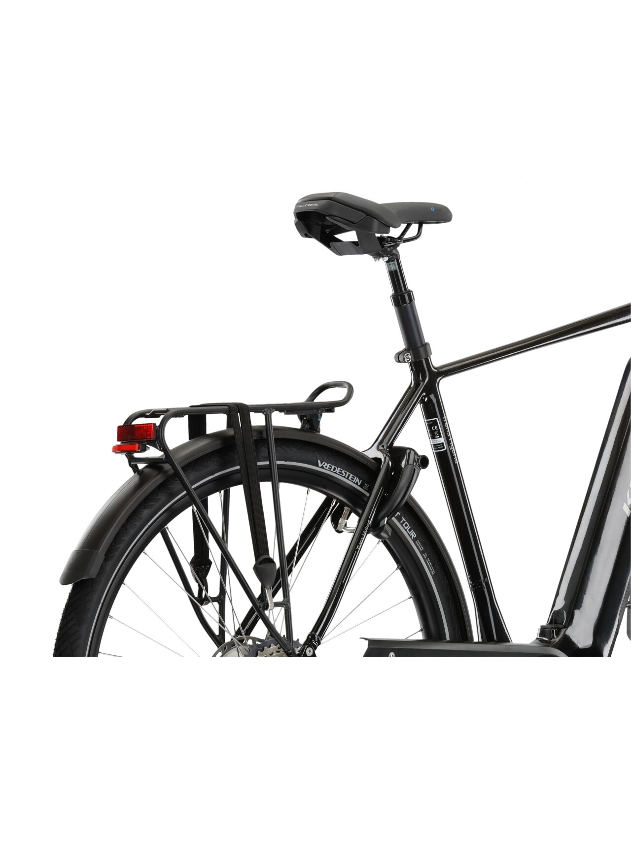 KROSS Trans Hybrid Prestige / 630 Wh / Black-Silver Gloss / elektrinis miesto dviratis (28") 4 KROSS Trans Hybrid Prestige / 630 Wh / Black-Silver Gloss / elektrinis miesto dviratis (28") 4