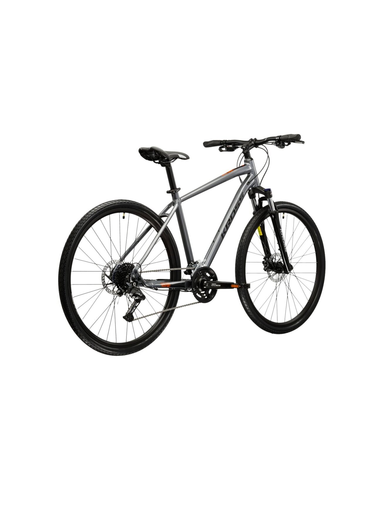 KROSS Evado 5.0 gry-bla g hibridinis dviratis (28'') MY25 2