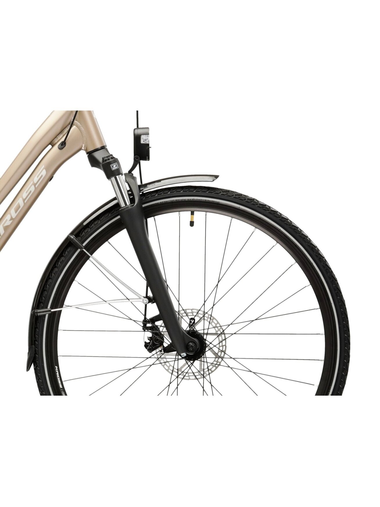 KROSS Trans 3.0 D bro-sil m moteriškas miesto dviratis (28") MY25 4