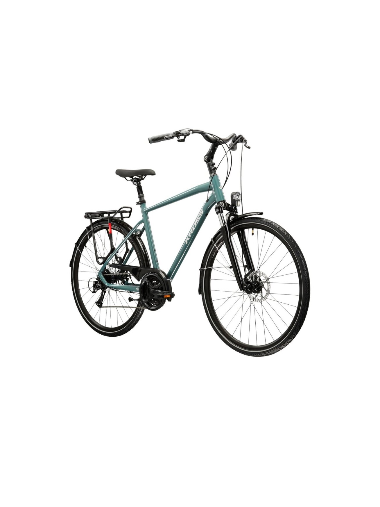 KROSS Trans 3.0 gre-sil g miesto dviratis (28") MY25 1
