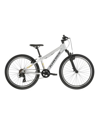 KROSS Dust JR 1.0 gry-bla g vaikiškas kalnų (MTB) dviratis (24")