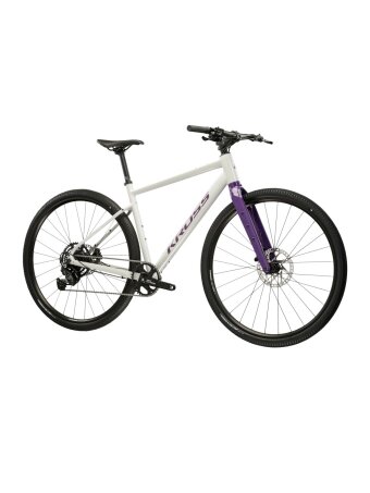 KROSS Esker 1.0 FL MY26 / Grey-Purple Glossy / Gravel dviratis (28")