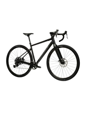 KROSS Esker 1.0 MY26 / Black-Graphite Matte / Gravel dviratis (28")