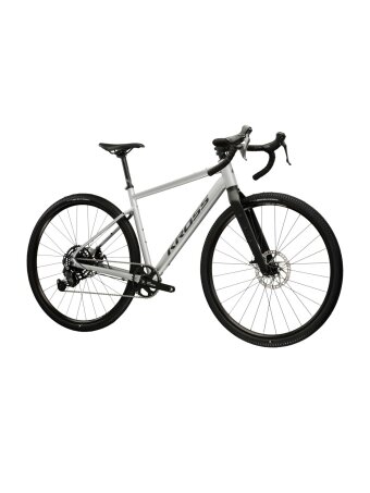 KROSS Esker 1.0 MY26 / Grey-Graphite Matte / Gravel dviratis (28")