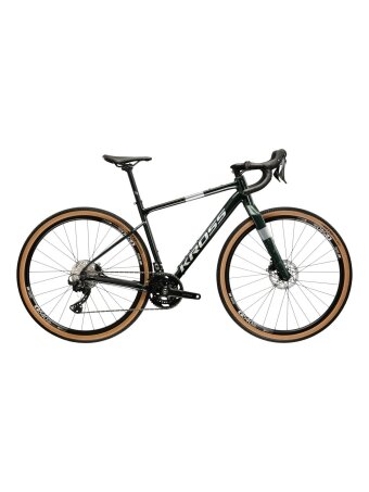 KROSS Esker 6.0 ULT.RA / Green-Holo Gloss / gravel dviratis (28'') MY25