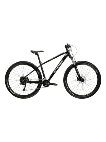 KROSS Hexagon 5.0 / Black-Silver Gloss / kalnų dviratis (29")