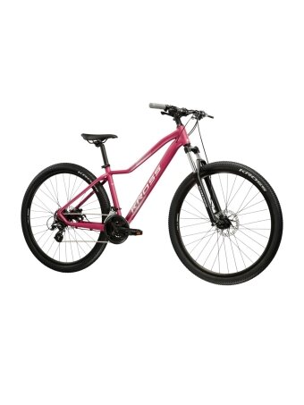 KROSS Lea 2.0 D MY26 / Pink-Silver Gloss / moteriškas kalnų (MTB) dviratis (29")