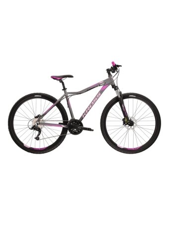 KROSS Lea 5.0 D pew-pin-pur m moteriškas kalnų (MTB) dviratis (27.5")