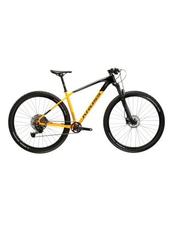 KROSS Level 7.0 / Orange-Black Glossy / kalnų (MTB) dviratis (29")
