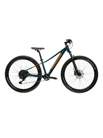 KROSS Level JR 5.0 / Turquise-Orange Gloss / vaikiškas dviratis (26") MY25