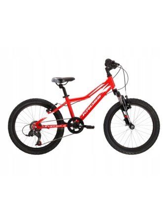 KROSS Level Mini 2.0 red-bl-whi vaikiškas dviratis (20")