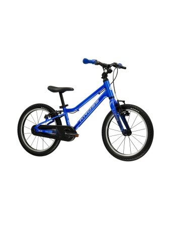 KROSS Liftie 16 MY26 / Blue-Silver Gloss / lengvas vaikiškas dviratis (16")