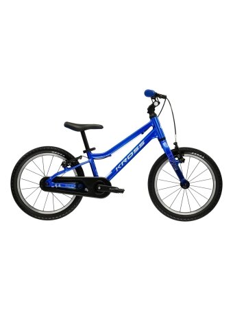 KROSS Liftie 16 MY26 / Blue-Silver Gloss / lengvas vaikiškas dviratis (16")
