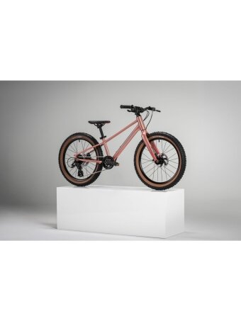 KROSS Liftie 20 X MY26 / Pink-Grey Gloss / lengvas vaikiškas dviratis (20")