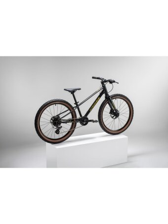 KROSS Liftie 24 X MY26 / Black-Yellow Matt / lengvas vaikiškas dviratis (24")